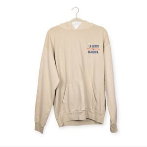 Talentless Lo Siento Hoodie L Bone Llovesick Graphic Pullover Streetwear Casual